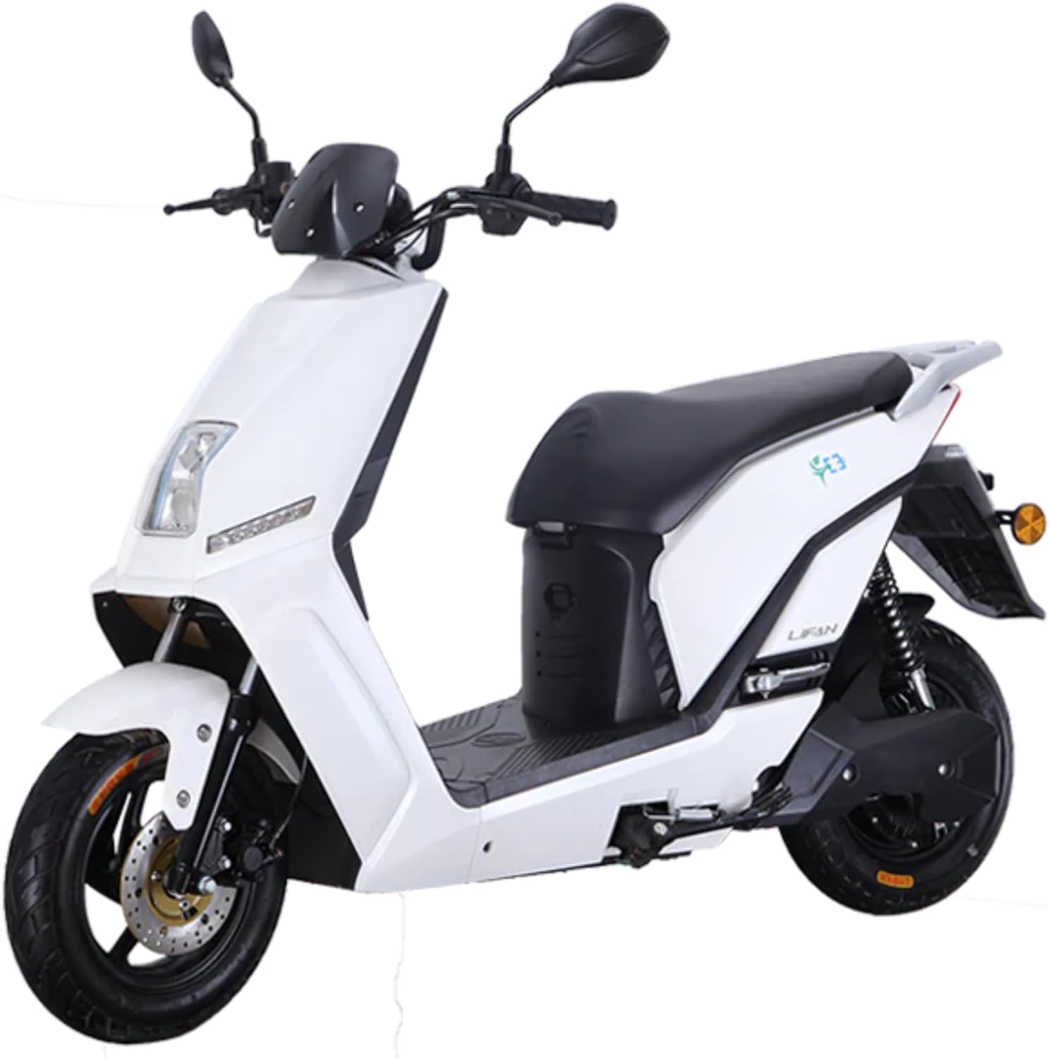 Lifan E3 | Installed with 1200W Motor | 60V Lithium Battery | 75-Mile Range | Smart Electric Scooter | EBS, Cruise Control & Full LED Lighting | Street Legal