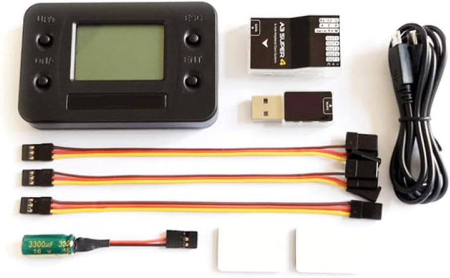 Flight Controller Gyro Stabilizer System 6 Airplane Compatible with A3 Super 4 A3S4 Super4(Super 4 Full Set)