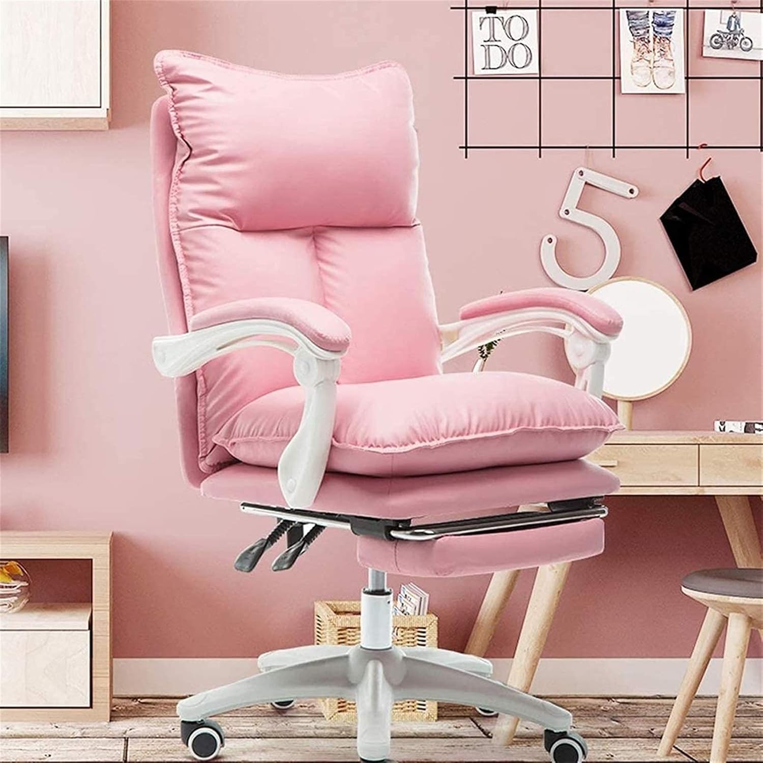 Lightweight Chair Chairs Computer Chair Comfortable Sedentary Home Back Gaming Chair Reclining Boss Office Swivel Chair