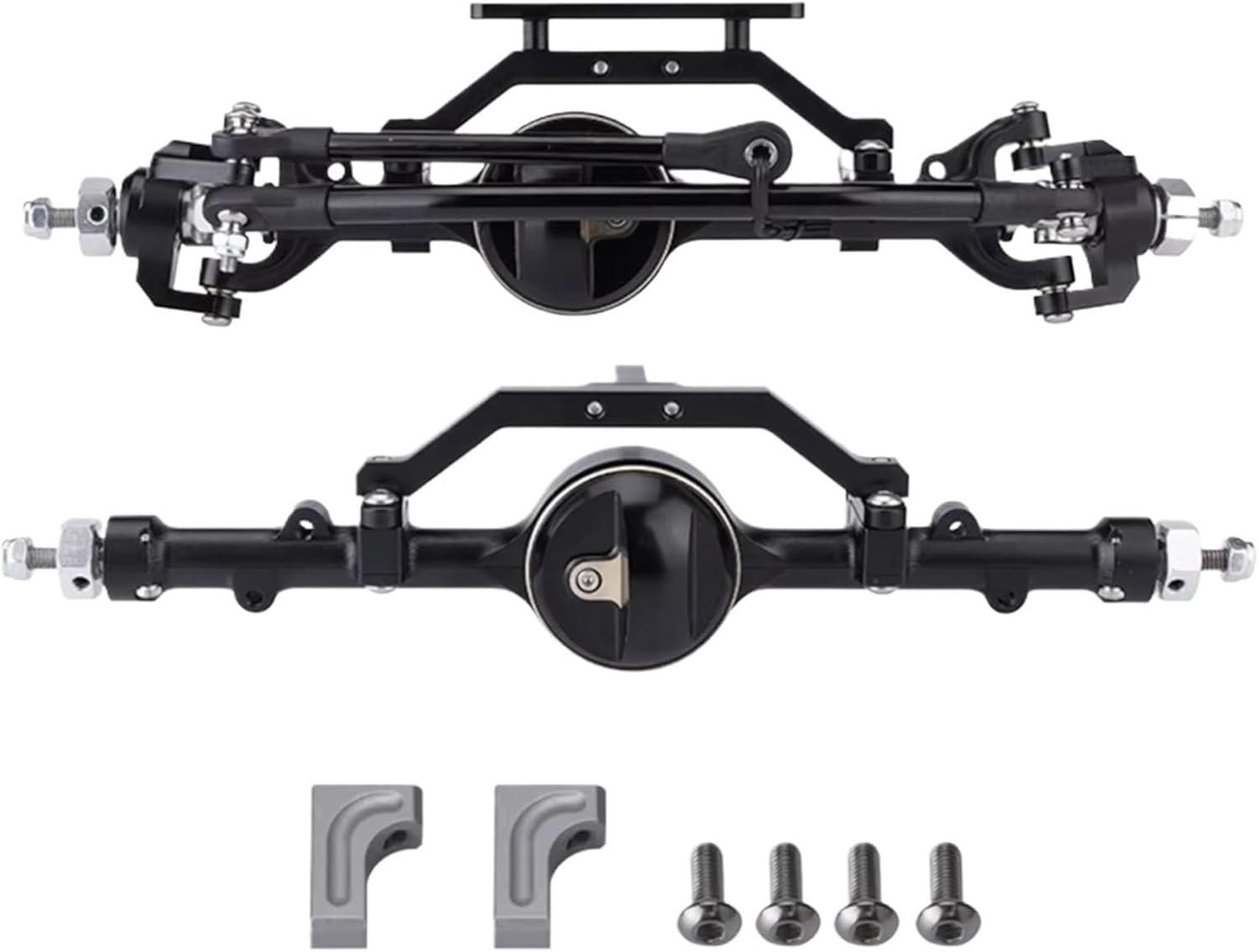 Models Upgrades Parts For Gelande D90 D110 TF2 For Yota II Axle 1/10 CNC Metal Front And Rear Axle RC Crawler Upgrades Parts