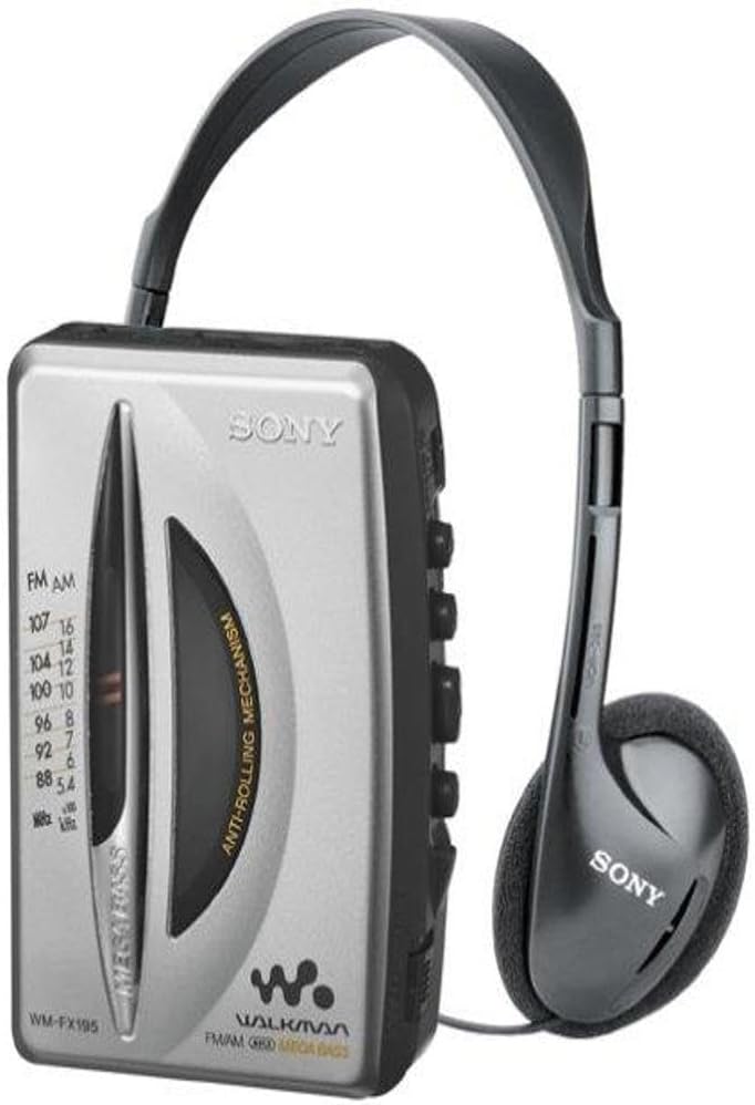 Sony WM-FX195 Walkman AM / FM Stereo Cassette Player with Auto Shut-Off