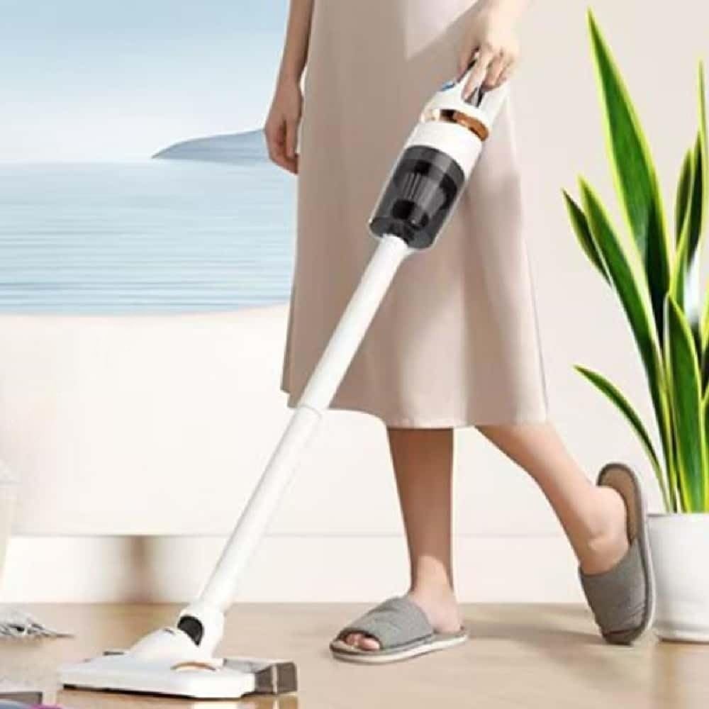 Handheld Cordless Vacuum Cleaner, Powerful Suction, with Crevice Cleaning Tool, Cordless mop, Household Cleaning Equipment