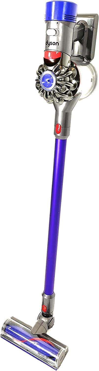 Dyson V8 Animal+ Cordless Stick Vacuum Cleaner: Bagless, HEPA Filter, Height Adjustment, Telescopic Handle, Rotating Brushes, Battery Operated, Portable, Purple (Renewed)