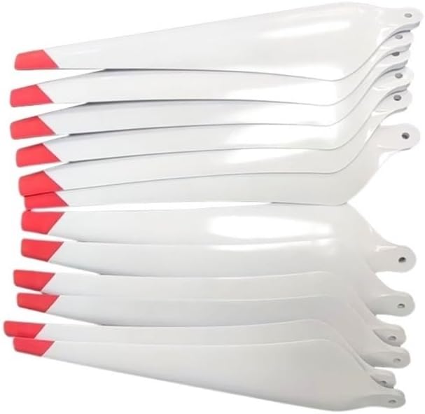 R3820 Reinforced White Carbon Composite Folding Propellers (12PCS Set) for T30 Systems, High-Visibility Agriculture Drone Rotor Components