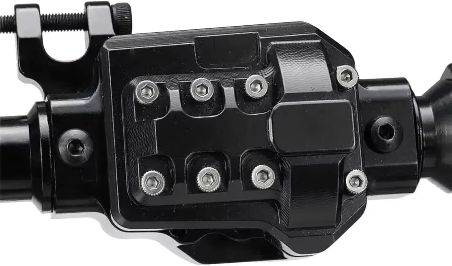 Compatible with Trxs for TRX-4 for Defender for Bronco G500 1/10 RC Crawler Cars Upgrade Parts Aluminum Front Rear Portal Axle Housing RC Car Accessories(Yellow)