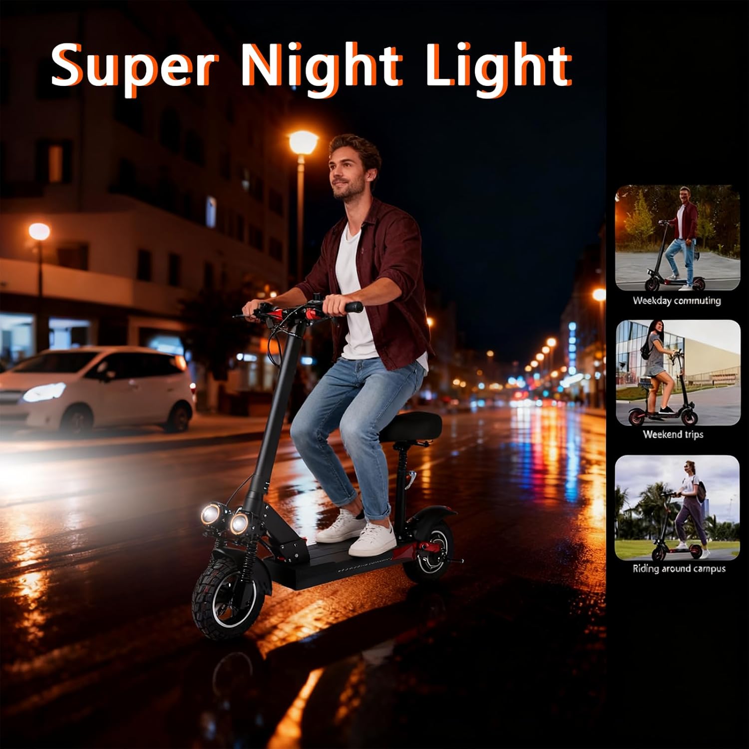 U7 Electric Scooter for Adults, 10