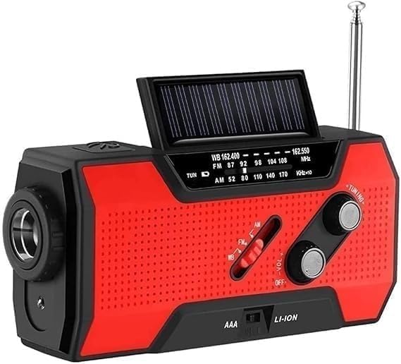Crank Radio Solar Power