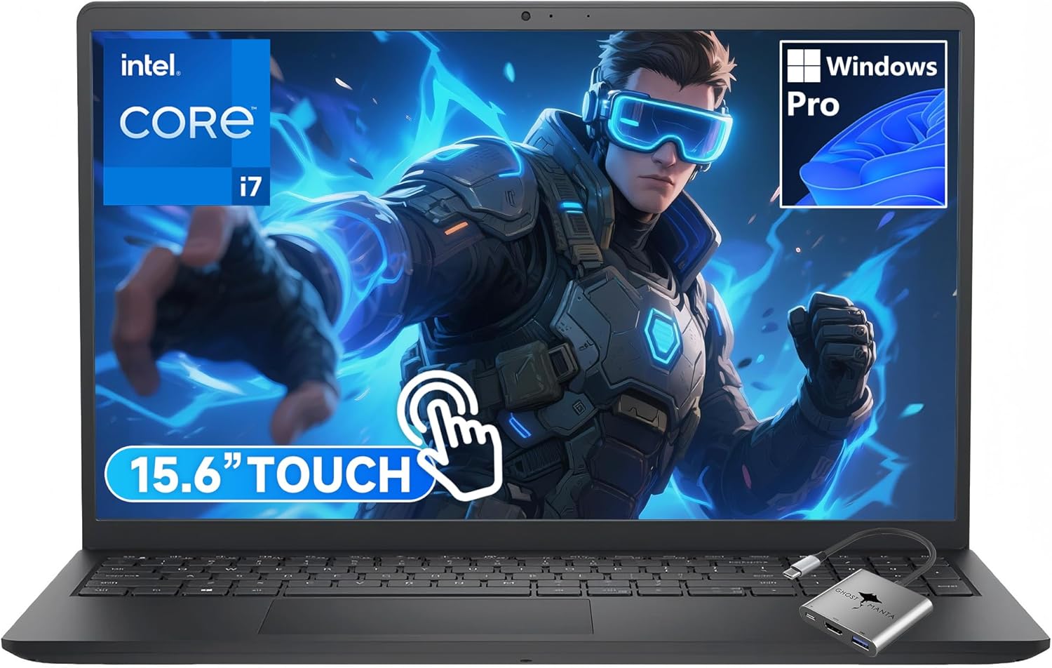 Dell Inspiron 15 Touchscreen Laptop Computer for Business College Student Home, 15.6