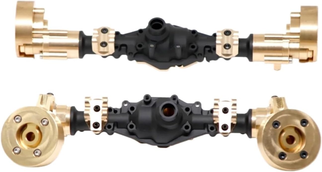 RC Car Accessories for YiKong YK4082 YK4083 for Absima for Yucatan CR1.8 1/8 RC Crawler Car Front and Rear Portal Axle Housing Upgrade Parts