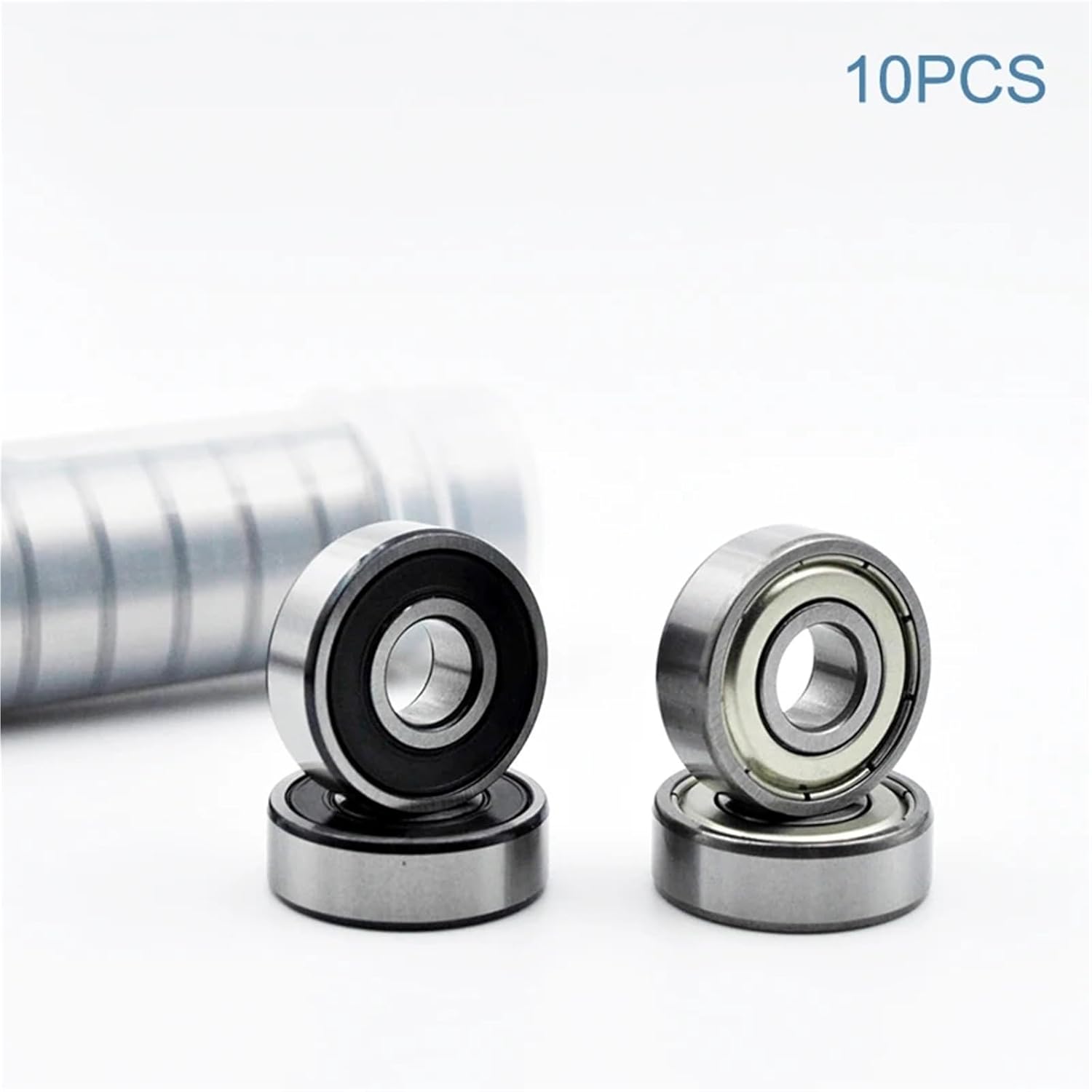 10-100pcs 608 606 607 609 625 626 627 628 ZZ 2RS 2Z DDU Bearings High Performance Roller Skate Skateboard Wheel Bearing(628 ZZ Premium,100Pcs)