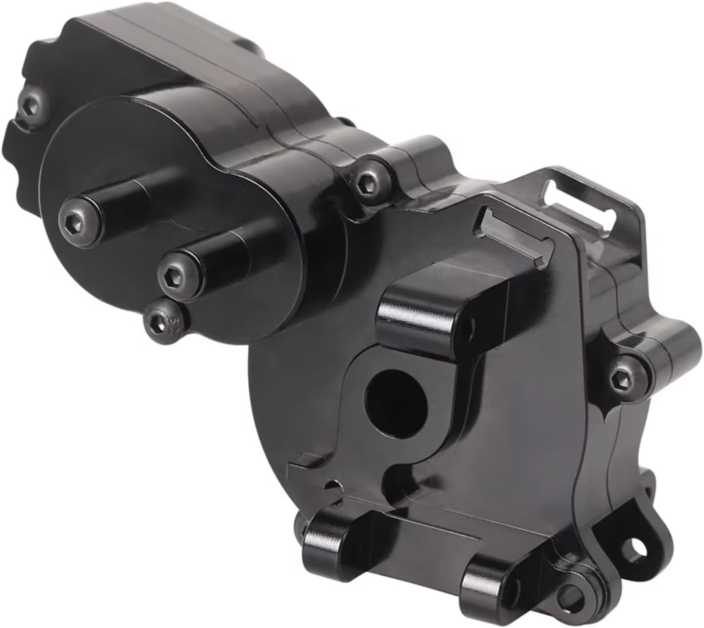 Compatible with Tamiya for Hotshot II Bigwig 1/10 RC Cars Upgrades Parts Accessories Aluminum Front Transmission Housing RC Car Accessories