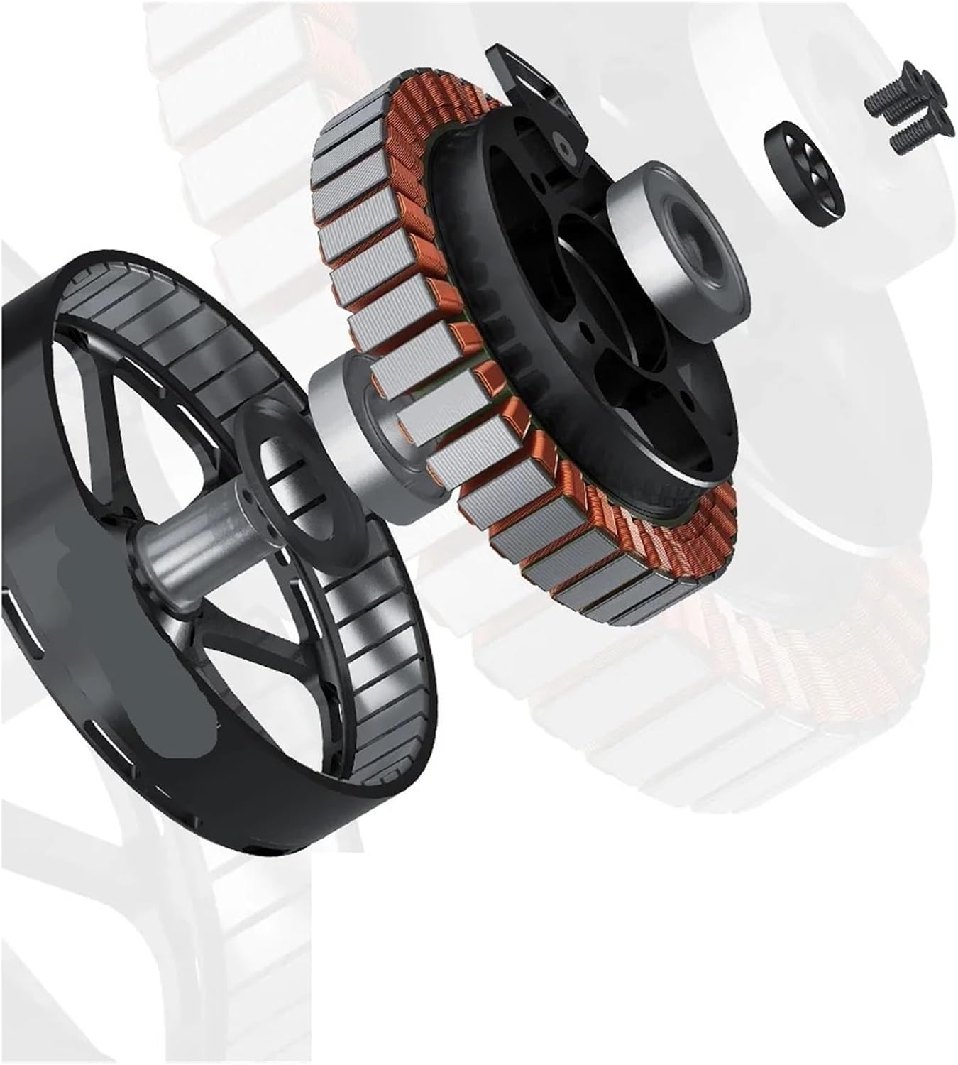 Brushless Motor MN8012 KV100 Multi-Rotor Motor, Maximum Thrust 11.8 kg