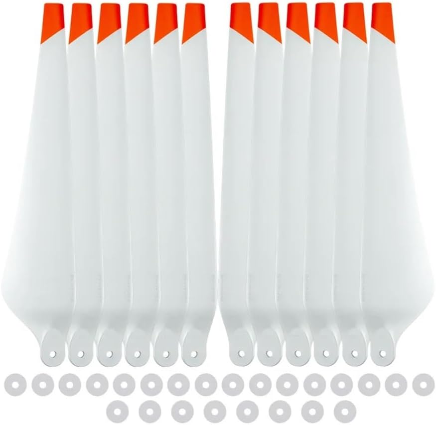 SP-3390F Reinforced Carbon Plastics Mix 33-Inch Folding Propellers (CW/CCW Set) for T10/T16/T20 Systems, Heavy-Lift Drone Rotor Components(6pcs CW and 6pcs CCW)