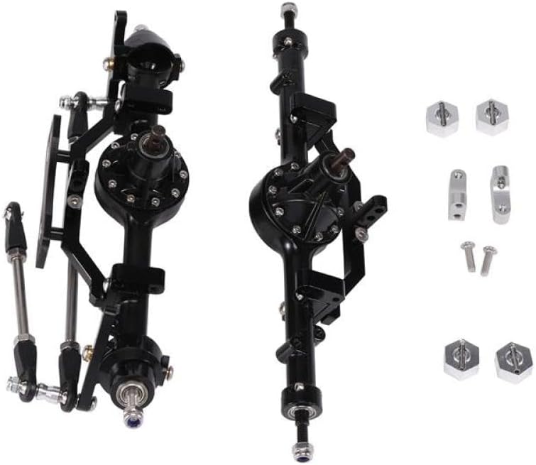 1/10 RC CNC Front Rear Axle Set Compatible With D110 Gelande II TF2 Yota II Models X59A