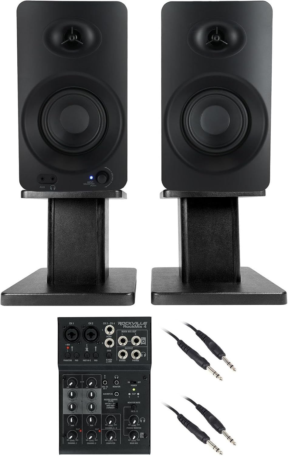 Rockville ASM4 Bundle: (2) 4