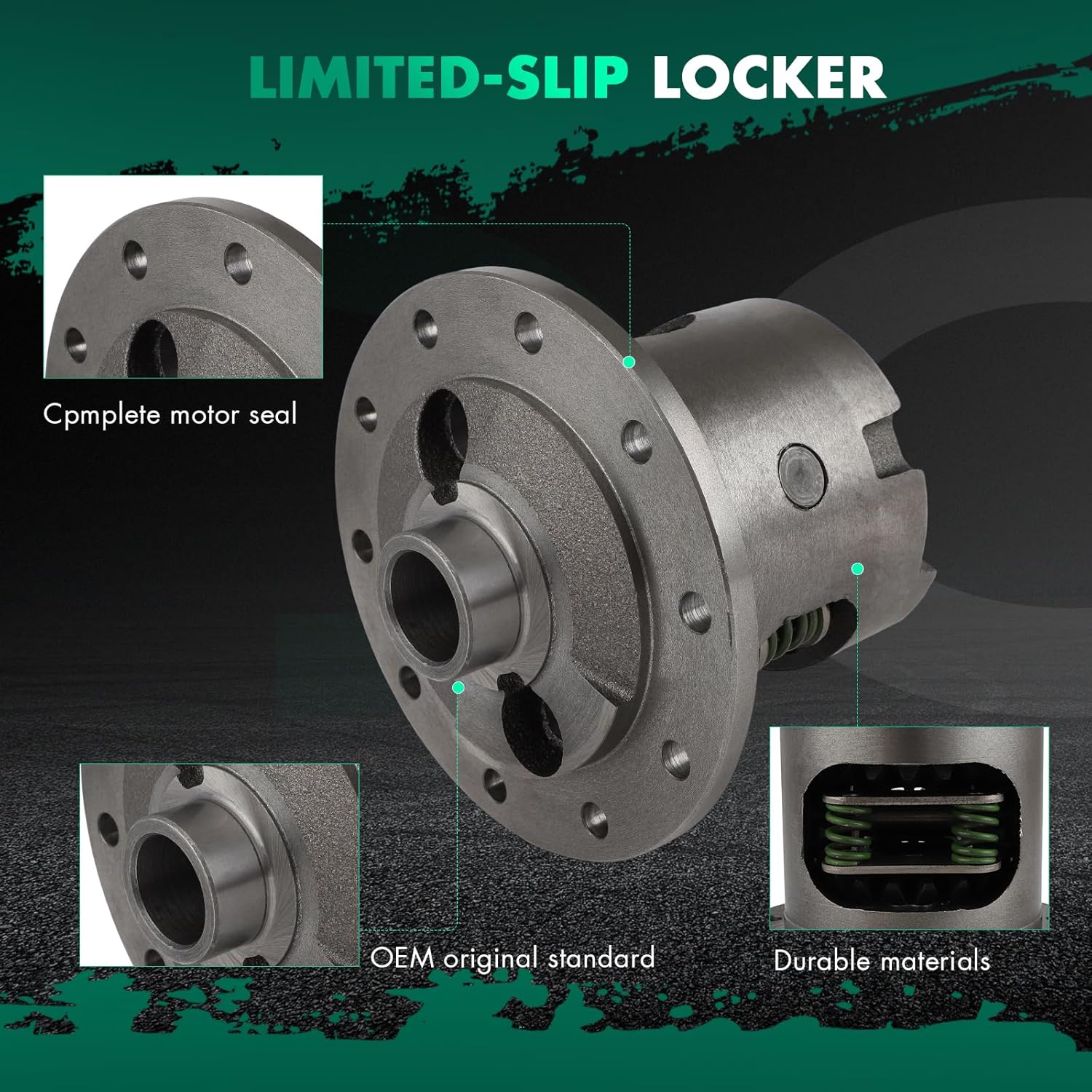 SCITOO Limited-Slip Differential Posi Unit Fit for GM 8.5 & 8.6 in with 30 Spline Rear Differential Fit for Chevrolet for Avalanche for Silverado 19559-010