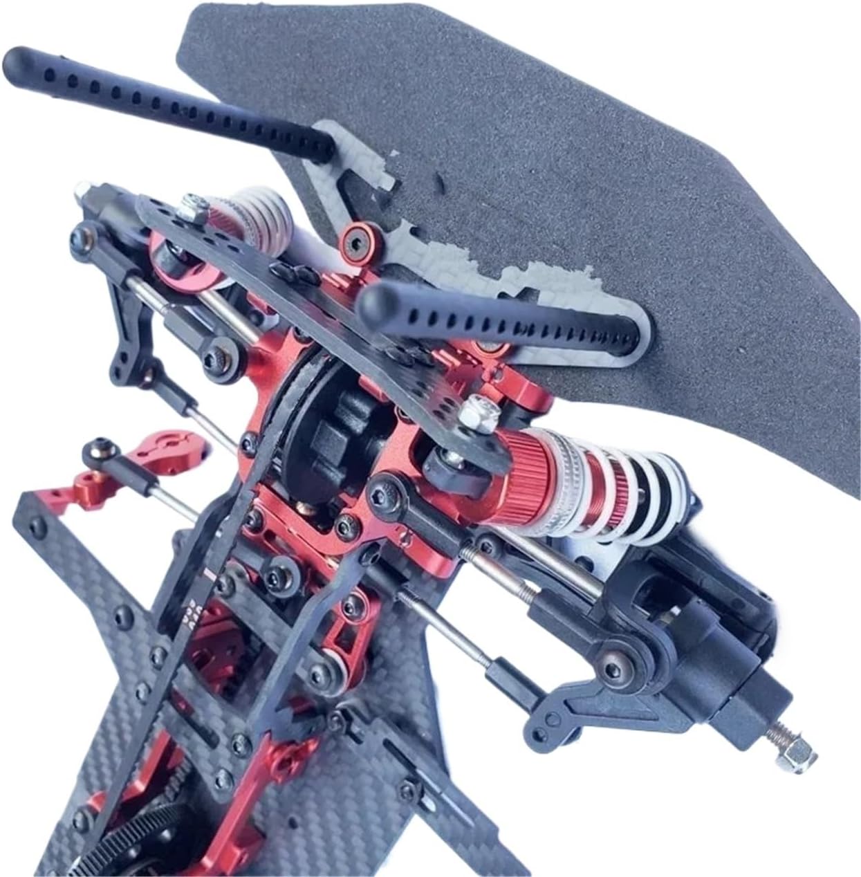 For RC Vehicle 1/10 Body Frame 260mm Wheelbase 4WD Driving System Remote Control For Racing On-Road Car Upgrades Parts Models