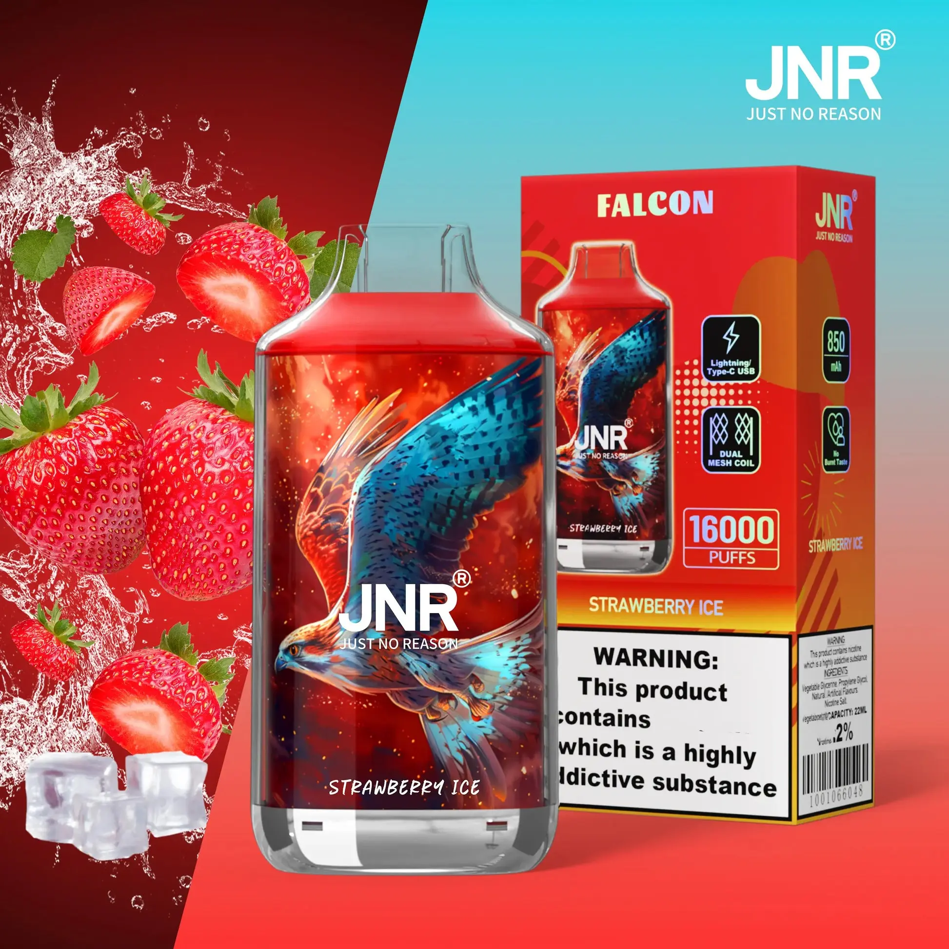 JNR FALCON 16K (5pcs) - MYEU VAPES