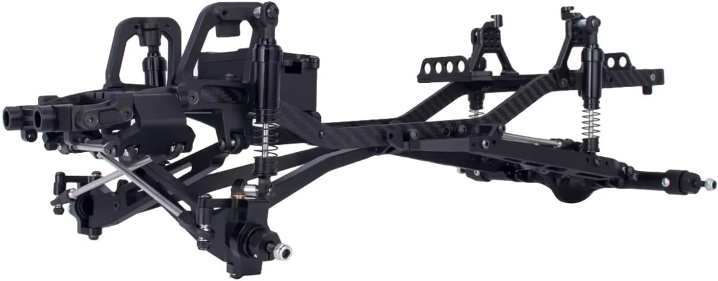 RC Cars Crawler Parts Compatible with Axial for SCX10 Pro for TRX4 for Capra 1/10 RC Crawler for Desert Truck Upgrade 2WD Pre-Runner for Chassis Kit