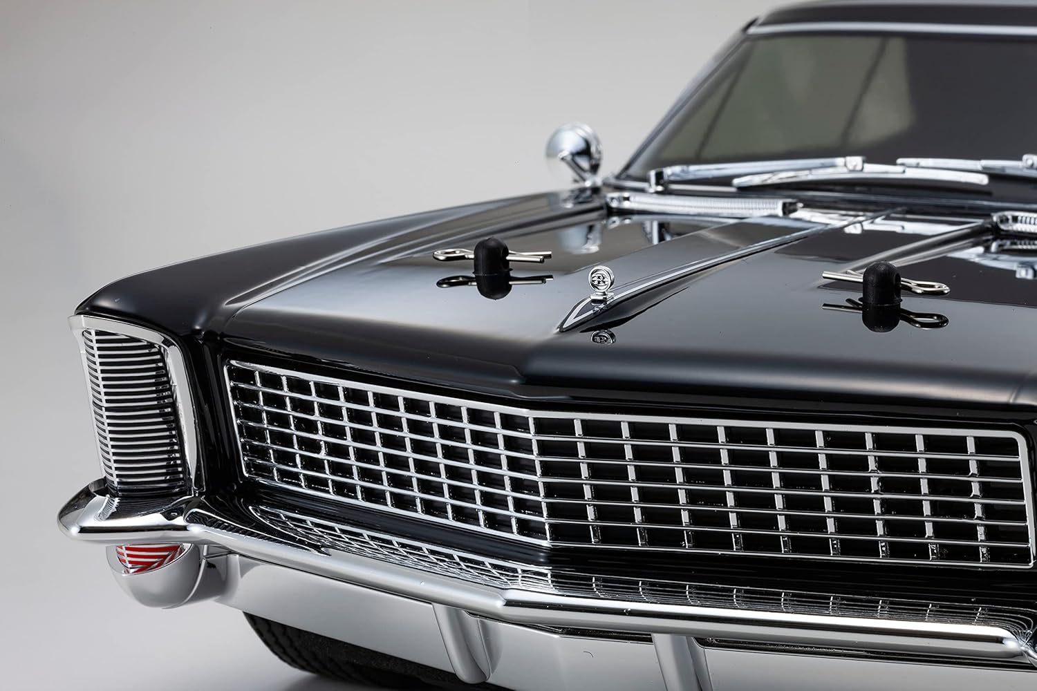 Kyosho Fazer Mk2 1/10 1965 Buick Riviera Regal Black RTR Brushed 2.4GHz #34434T1