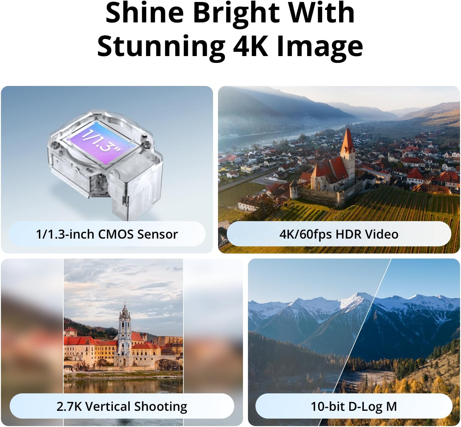 DJI Flip Two Battery Combo Without Screen Remote Controller, Drone With 4K UHD Camera for Adults, Palm Takeoff, Auto Return, Intelligent Flight, 2 Batteries