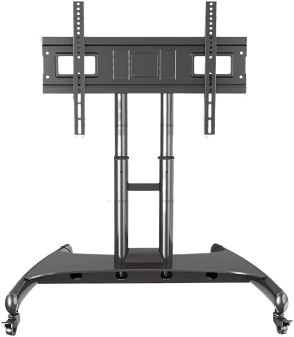Conference Room Short Stage TV Mobile Bracket Vertical Floor-Standing 90-Degree Tilting Low cart