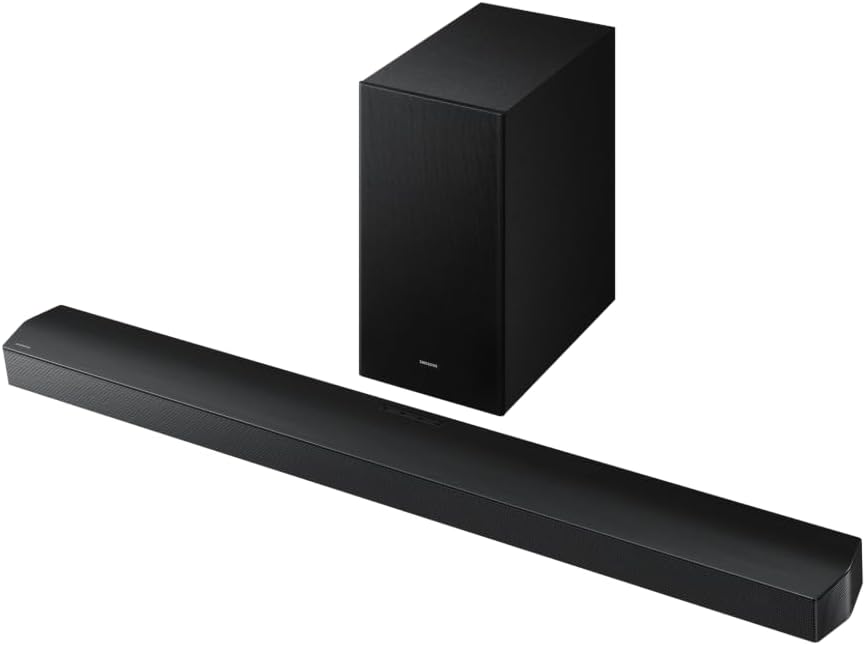 Samsung B-Series Soundbar HW-B750F 5.1 ch Subwoofer (2025 Model) Voice Enhance Mode, Q-Symphony, Adaptive Sound