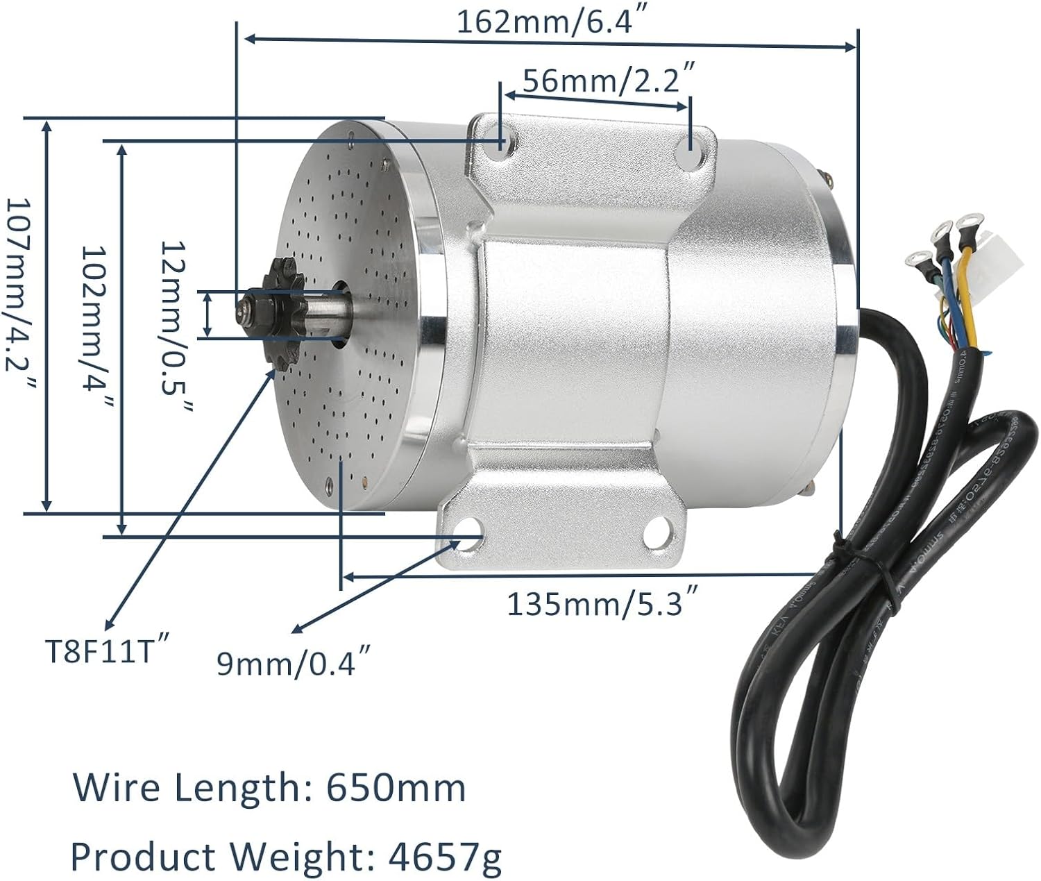 Complete 72V 3000W Brushless Motor & Controller Kit, 100A 2500W–5000W Square Wave Speed Controller with LCD Display, Wiring Harness for Go Kart ATV Golf Cart Buggy Quad Scooter Razor MX650 Upgrade
