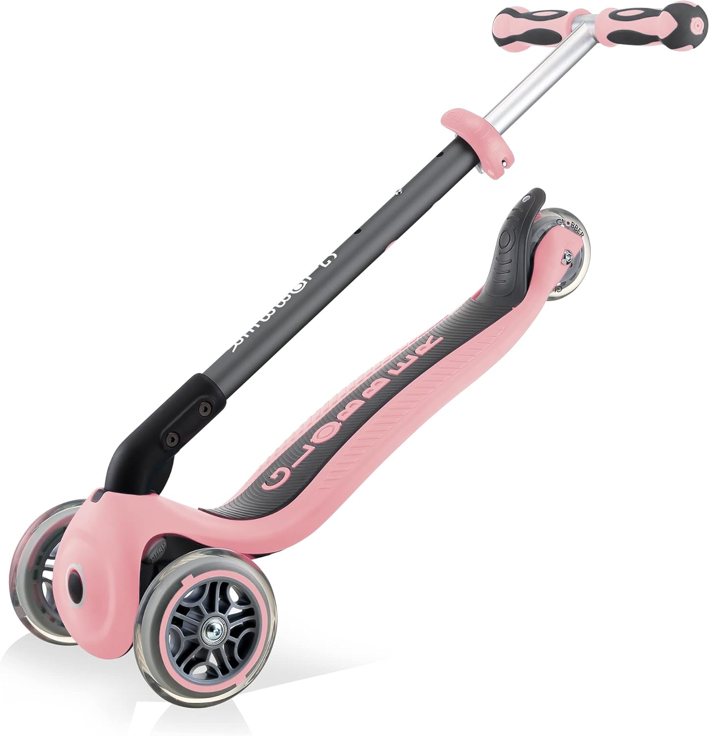 Globber - GO•UP Deluxe - 3 Wheel Evolutionary Scooter with Seat for Children Aged 15 m+ to 6 Years +