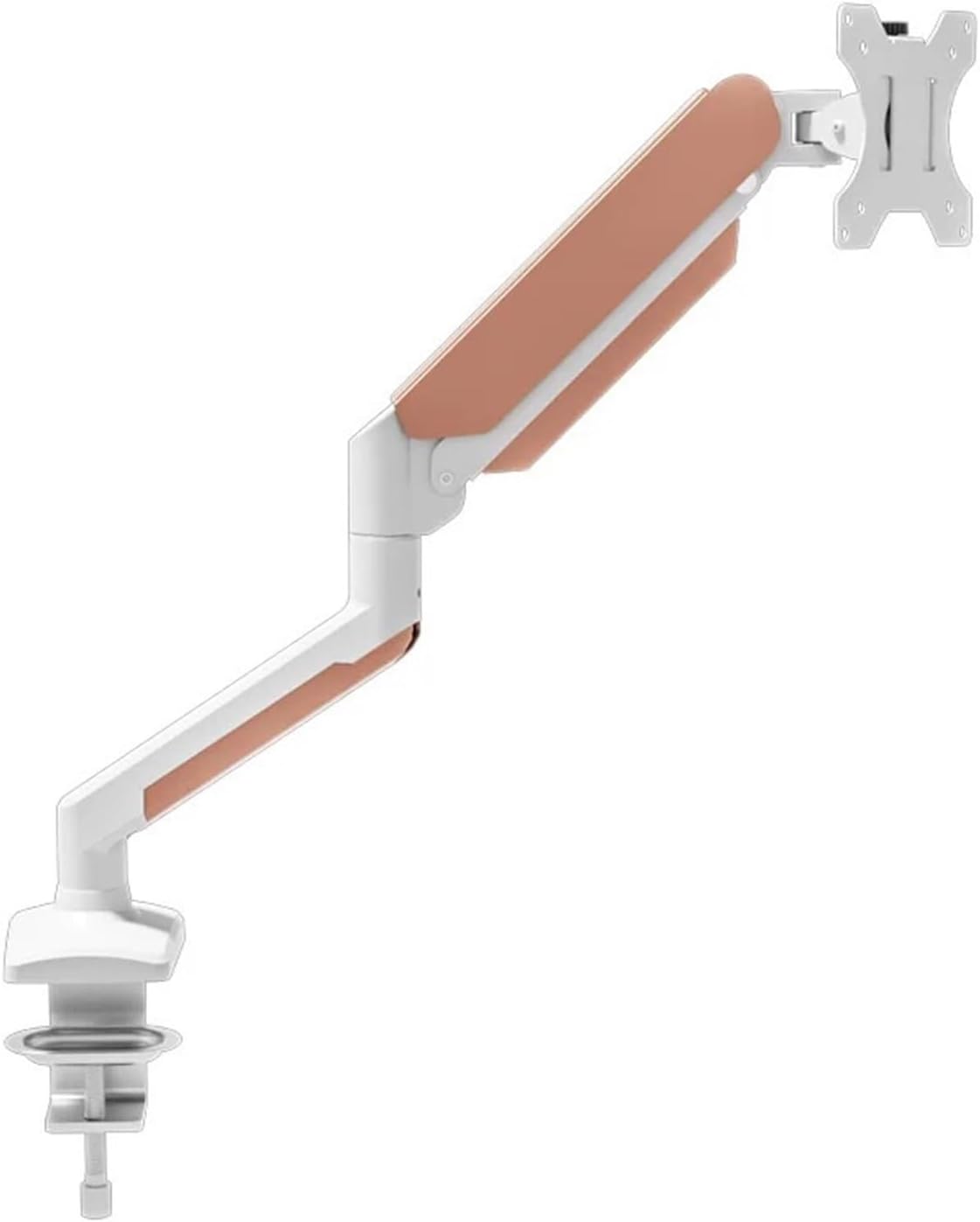 17-35 inch desktop monitor stand gas spring full motion stand LCD LED TV stand computer stand color M1(M1W White pink)