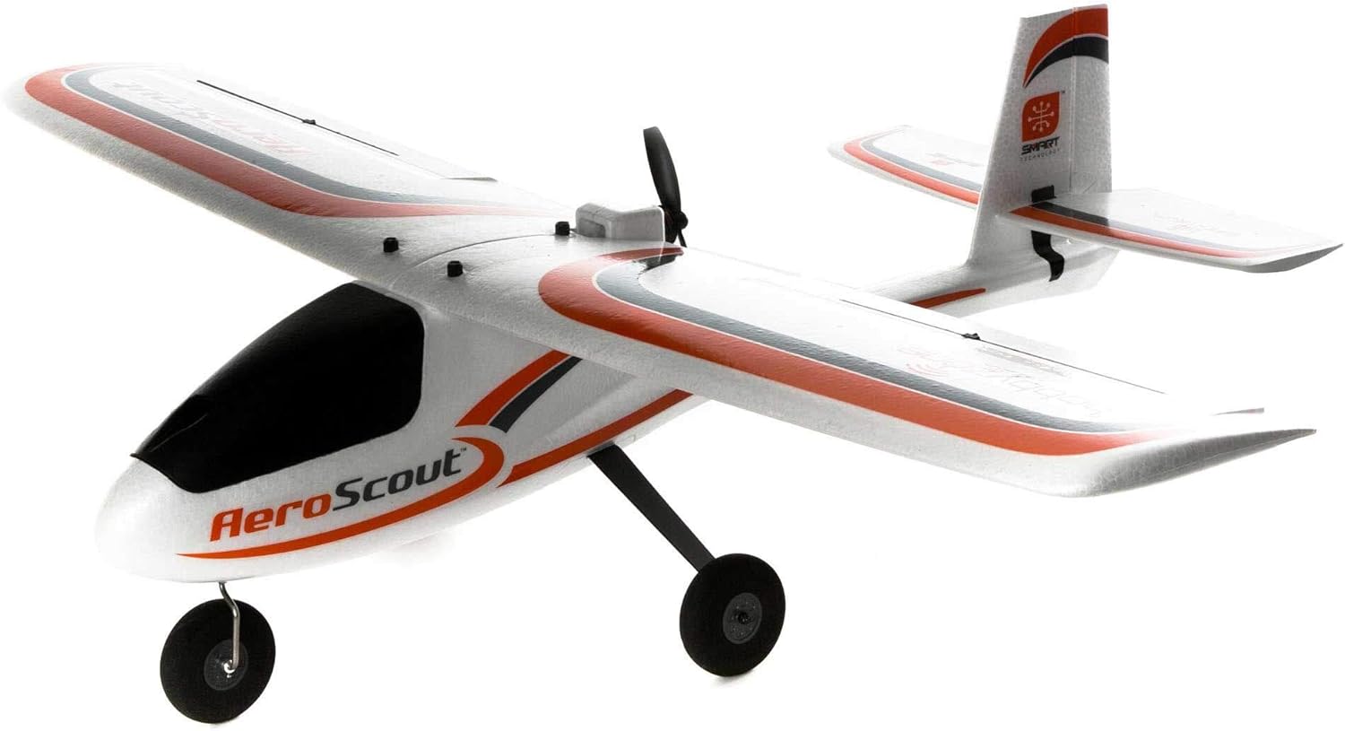 HobbyZone RC Airplane AeroScout S 2 1.1m RTF Basic (Battery and Charger Not Included) with Safe Technology, HBZ380001, Airplanes (RTF), Trainers