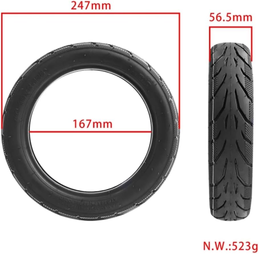 10x2.125 Outer Tire 10 Inch Inner Tube Tyre Compatible With F20 F25 F30 F40 Electric Scooter Front And Rear Wheel Tires Parts