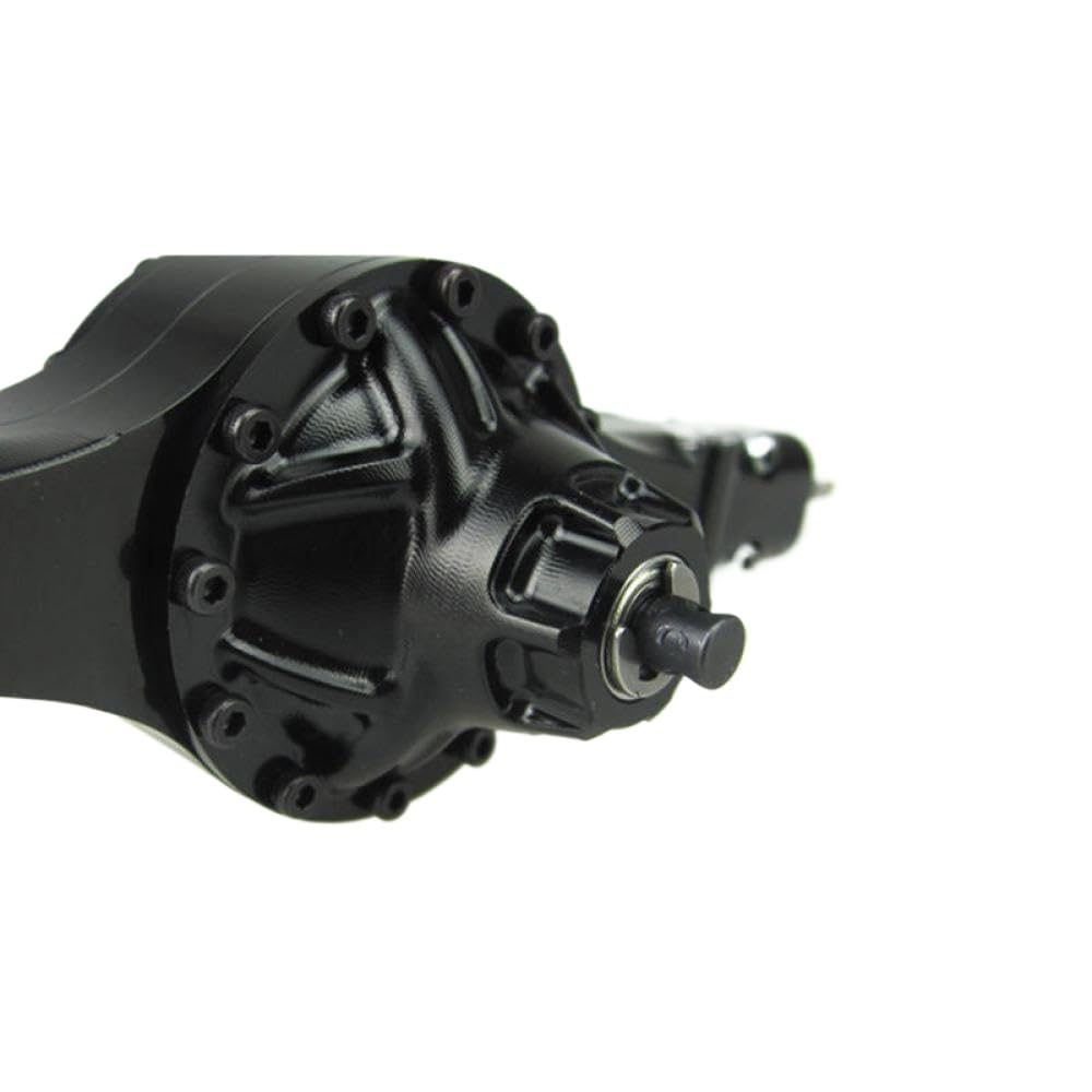 1/14 Scale Metal Rear Axle Differential Speed RC Upgrade Part DIY Toy Spare Compatible with Tamiyaya Model Car Q9021