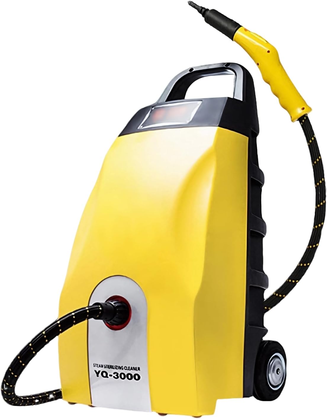 WEICNE 3.5L High Temp Steam Engine Cleaner, 2500W High - Pressure Multi - Use Steam Washer for Home, Car Washing & AC Cleaning, with 8 Accessories, 20-30 Seconds Heat - Up Yellow