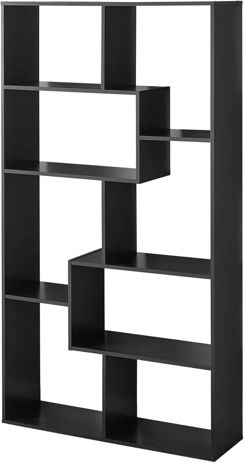 SEDLAV Modern 8-Cube Bookcase, White (White)