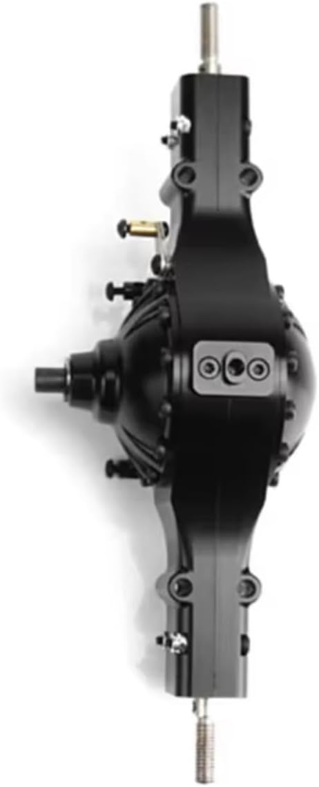 RC Axle Models For Tamiya TH02067 1/14 4X4 4WD Metal Front Diff Lock Rear Axle Tractor Truck Model Outdoor For Toys Accessory