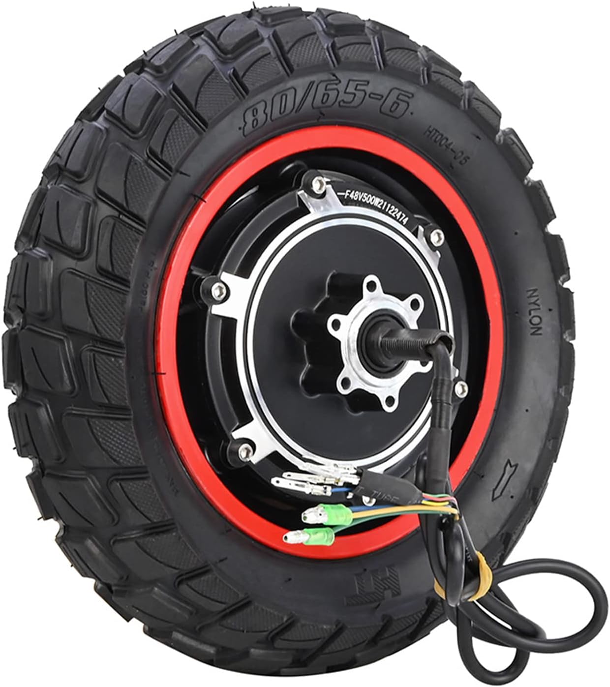 48V 500W Motor Replacement for Kugoo M4/M4PRO Electric Scooter 10 Inch Inflatable Tire Rear Wheel Motor