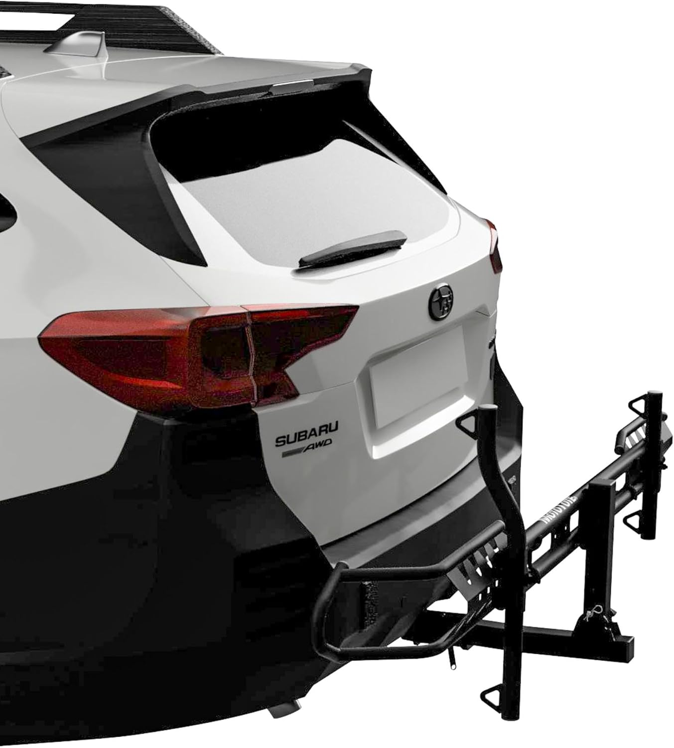 MotoTote Mini – Premium Ebike Rack (200 lbs. Capacity) with Zero Wobble Hitch Mount, Fits Fat Electric Bike Tires up to 5