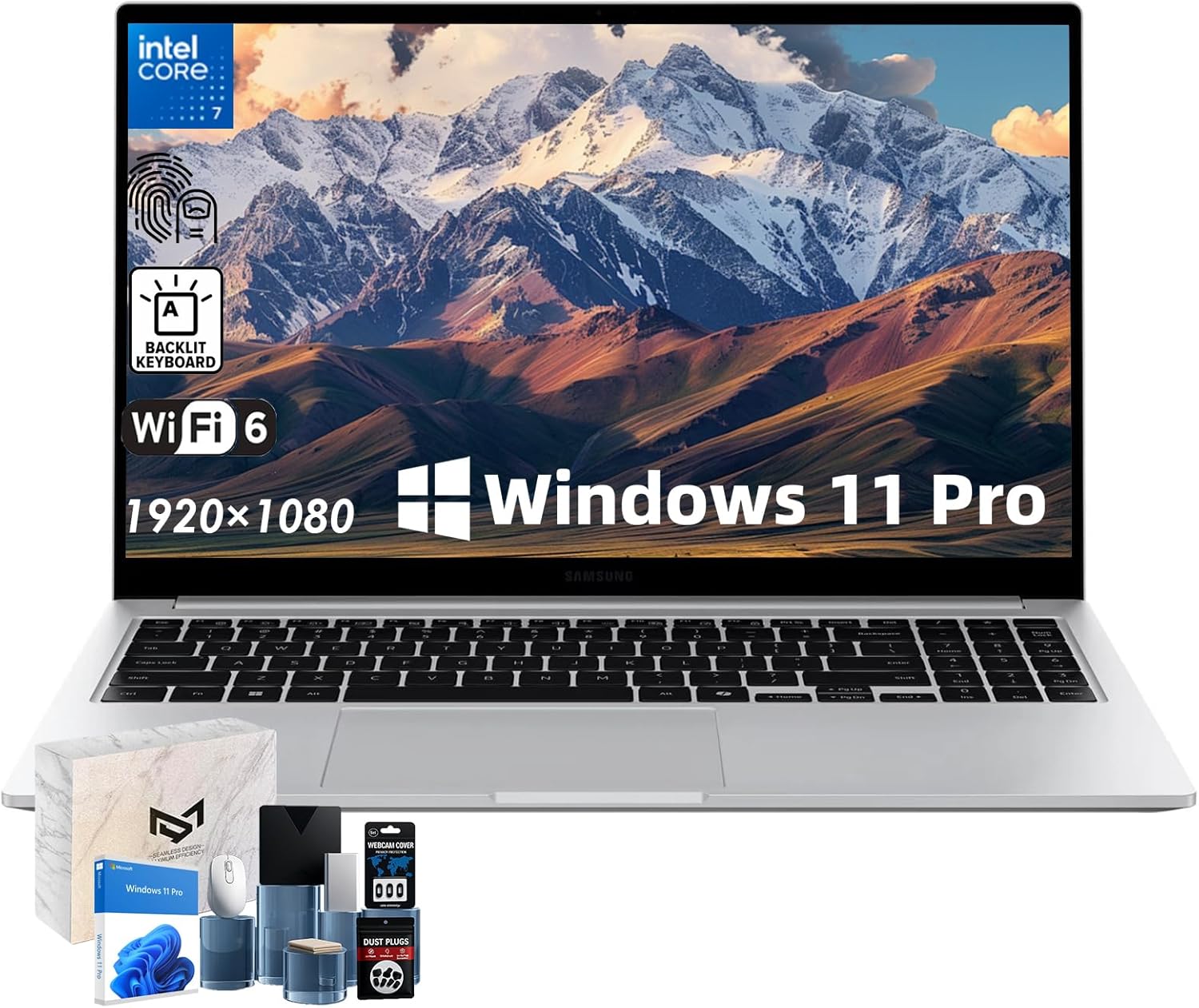 Samsung Galaxy Book4 Business Laptop - 15.6