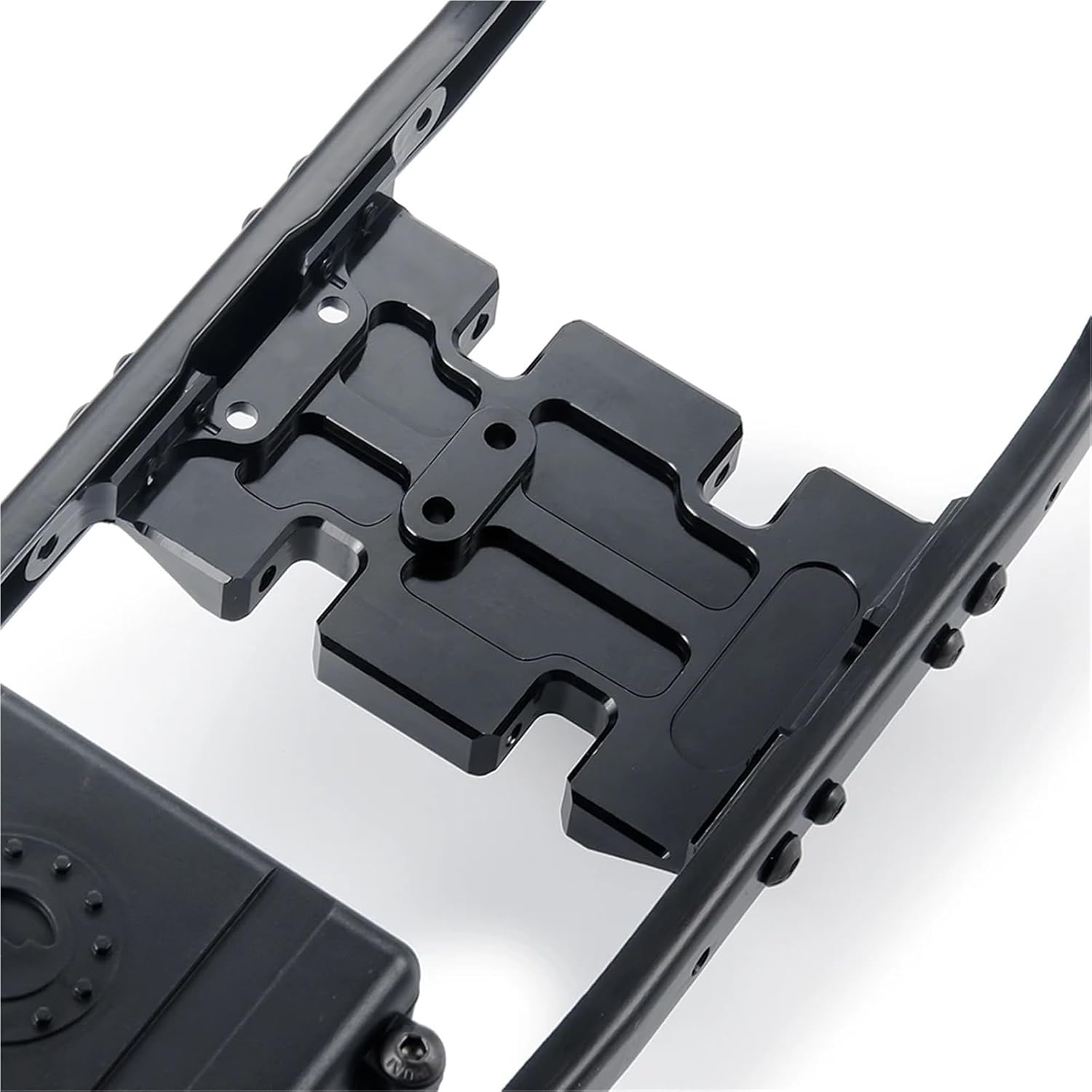 RC Car Parts Compatible with Axial for SCX10 90046 90047 90027 90028 1/10 RC Crawler Car Upgrade Accessories Metal for Chassis Frame