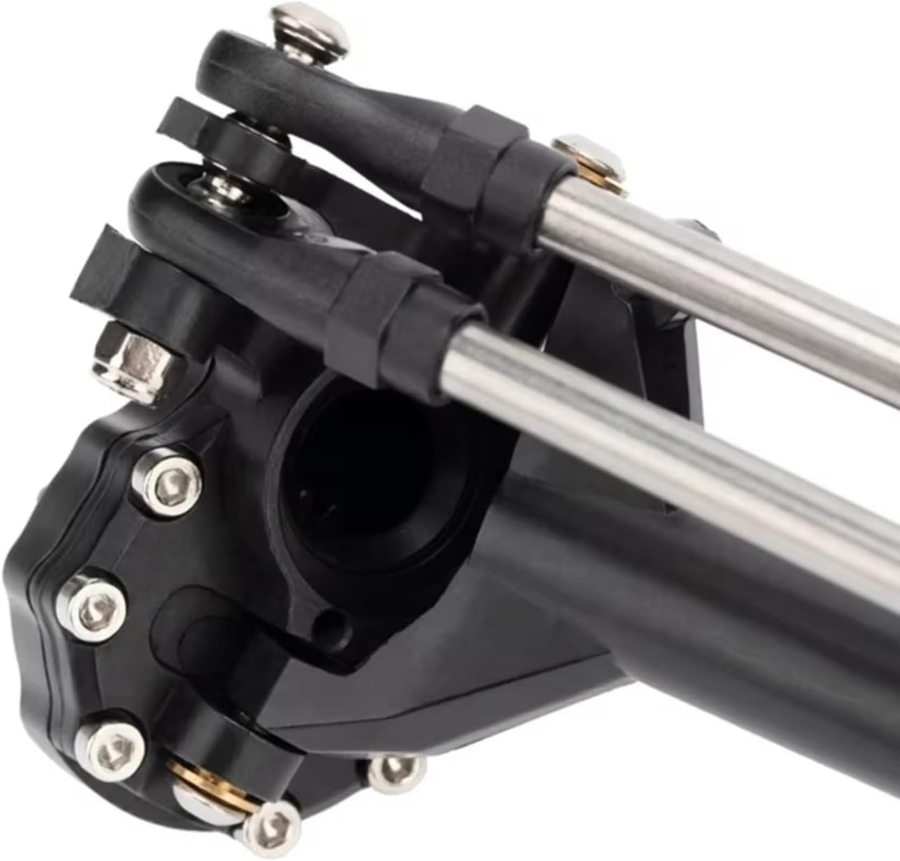 Rc Crawlers Axles For Traxxas For TRX-4 1/10 Metal Integrated Front Rear Portal Axle Housing Set RC Crawler Car Ultimate Upgrade Parts Model