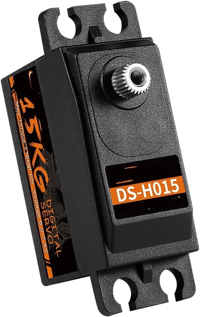 1/5/10/20pcs 15KG High Torque Metal Gear Low Profile servo Suitable for 1/8 1/10(20PCS 180 Degree)