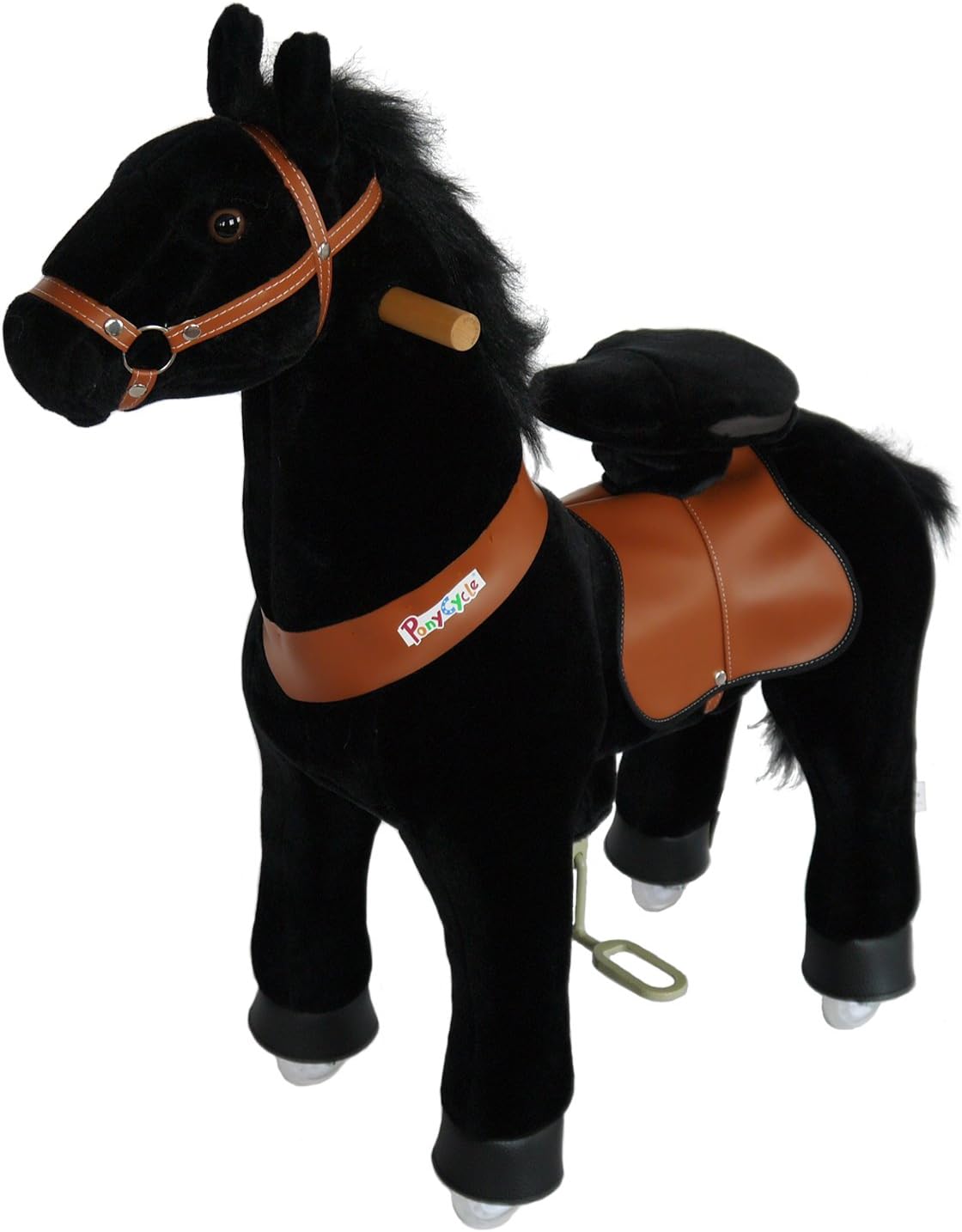 PonyCycle Pony Cycle Riding Horse Black Horse- Small Riding Horse