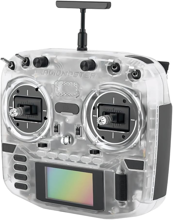 RADIOMASTER Boxer Radio Transmitter w/LEDs - ELRS 2.4GHz M2 (Transparent) - 8 - Transparent