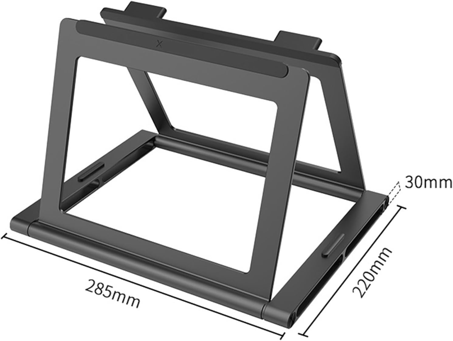 Portable bracket aluminum alloy folding heat dissipation heightened laptop stand