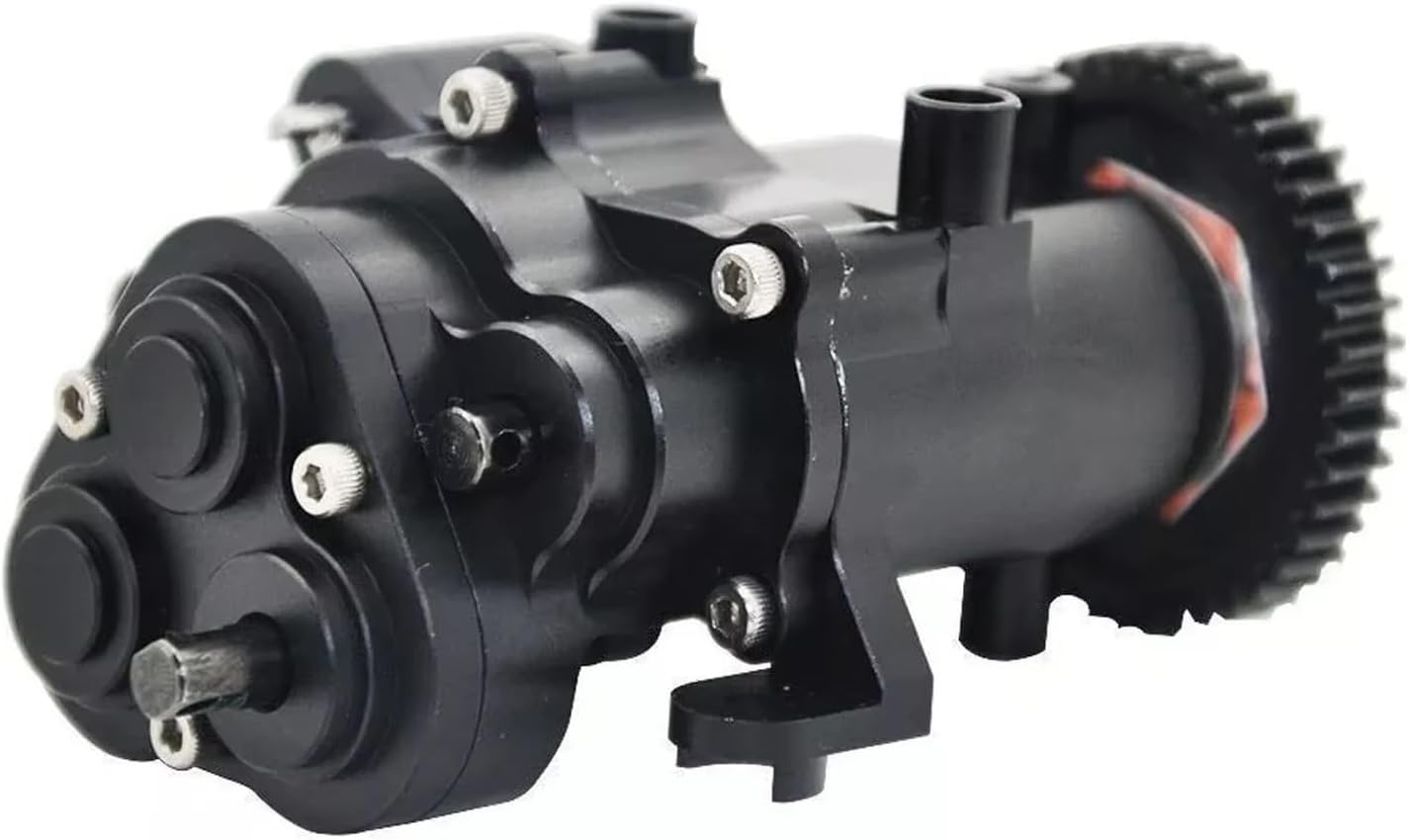 RC Gearboxes For TRX-4 1/10 Metal Gearbox Set RC Crawler Car Upgrade Parts Transmission Case Gears