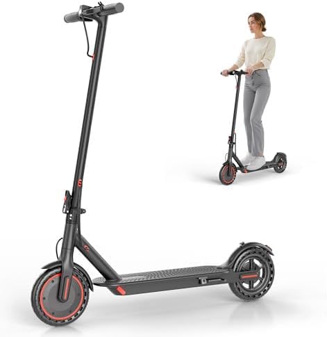 MAXSHOT Electric Scooter for Adults, 350W Motor Up to 19 MPH, 37V Battery 21 Miles Range, 8.5