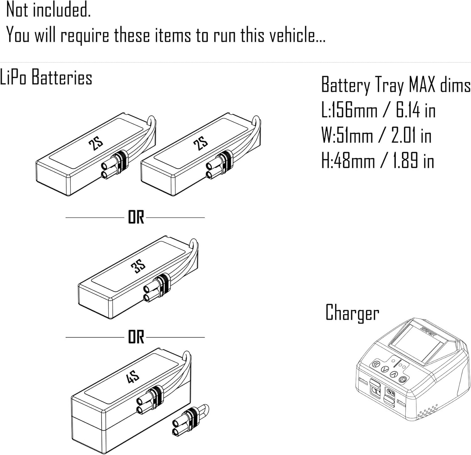 ARRMA RC Truck Outcast 4X4 4S BLX 1/10TH 4WD Stunt Truck RTR (Battery and Charger Not Included), Gunmetal, ARA4410V2T3