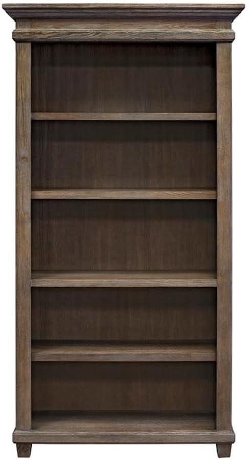 Martin Furniture Open Bookcase, Weathered Dove