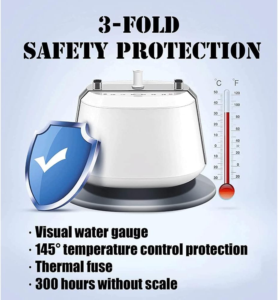 Professional Dual-Use Iron and Garment Steamer - Pressurizing Wrinkle High Pressure Water Supply Built-in Ironing Board Household Small Handheld Iron